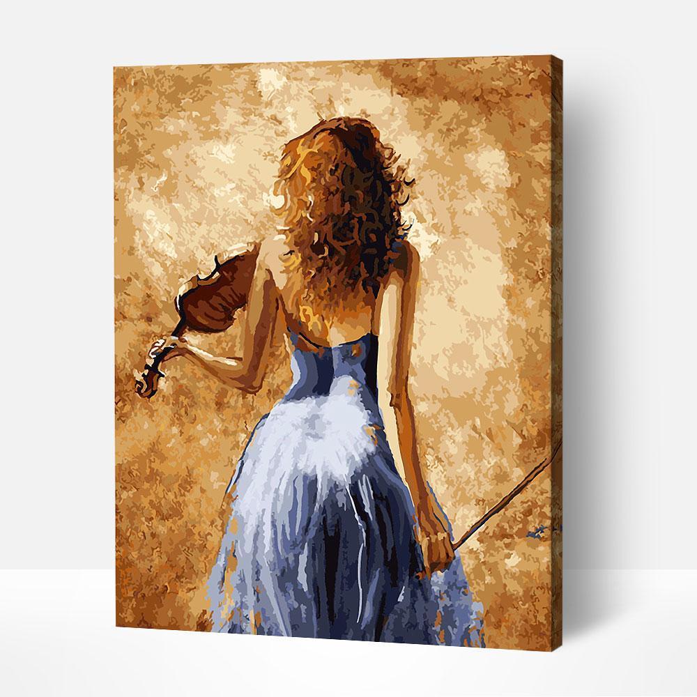 Violoniste-PEINTURE PAR NUMERO