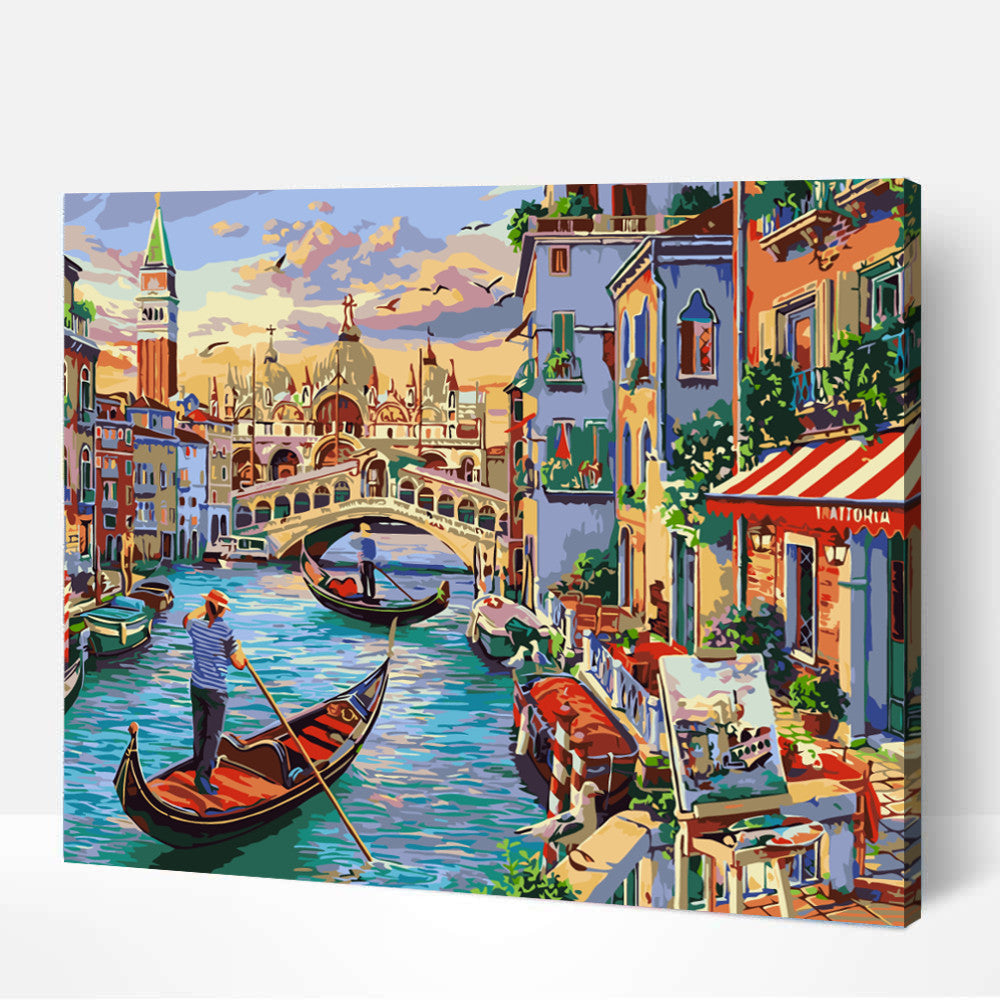 Rue de venise-PEINTURE PAR NUMERO