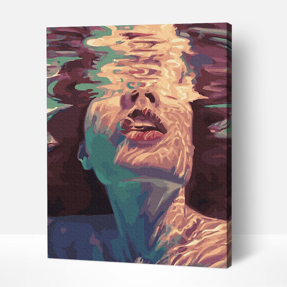 Below the Water- Peinture Par Numéros-PEINTURE PAR NUMERO