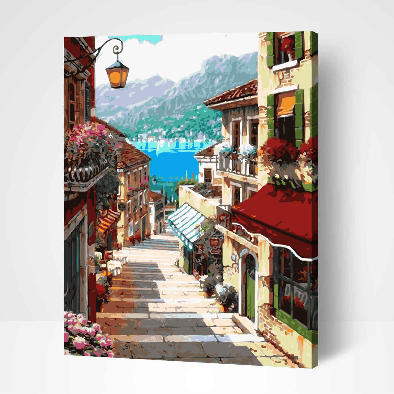 Italian street-PEINTURE PAR NUMERO