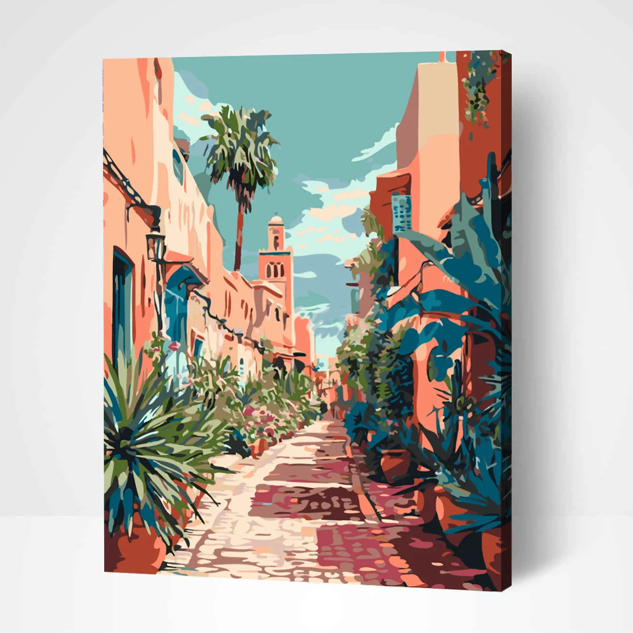 Marrakech city-PEINTURE PAR NUMERO