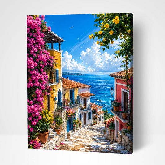 Manarola italie-PEINTURE PAR NUMERO